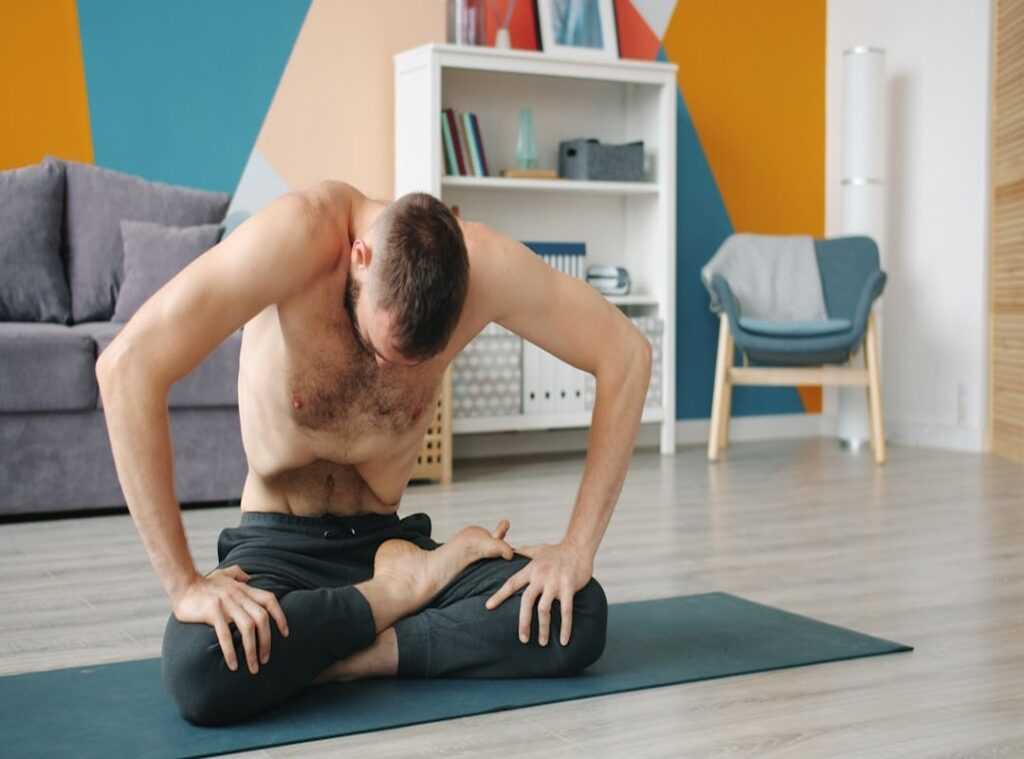 mindful breathing routine