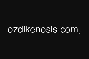 ozdikenosis.com,